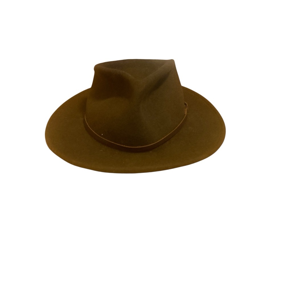 Yellow 108 Brown Wool Hat